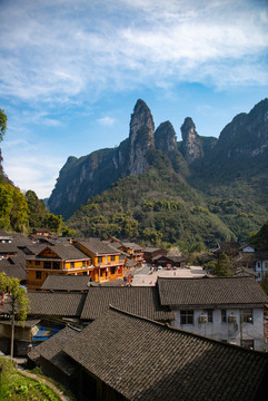 湖南湘西矮寨德夯景區(qū)