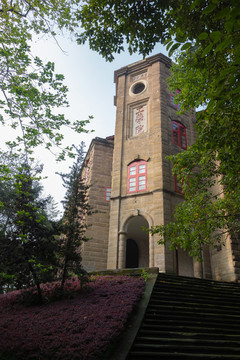 重慶大學(xué)工學(xué)院建筑風(fēng)光
