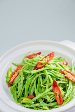 鵝肝醬爆豆絲