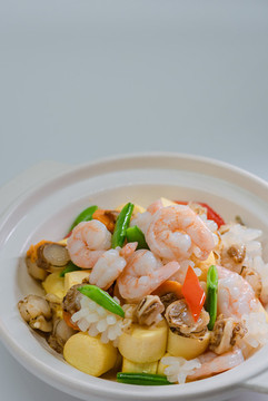 客家三鮮豆腐
