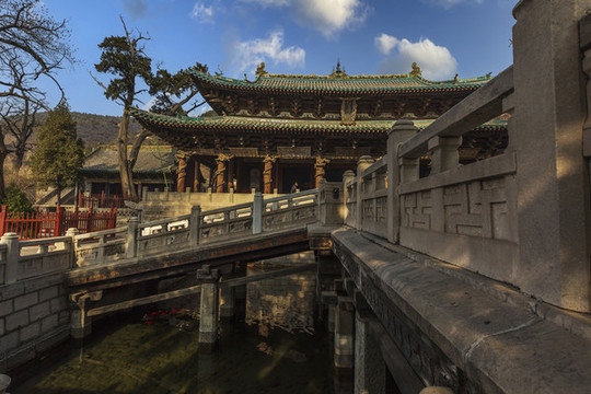 晉祠博物館景區(qū)風(fēng)光