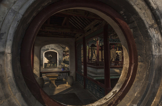 晉祠博物館景區(qū)風(fēng)光
