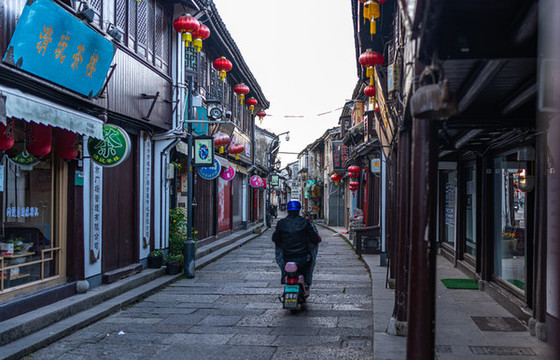 浙江紹興倉橋直街歷史街區(qū)