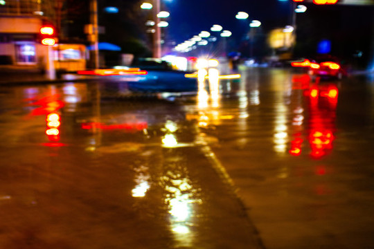 夜雨楊凌印象