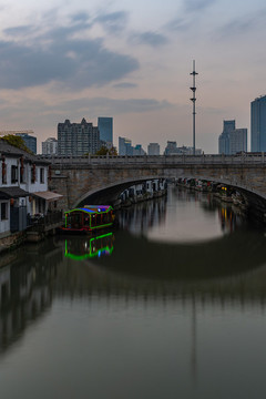 無(wú)錫南長(zhǎng)街清名橋古運(yùn)河景區(qū)景觀