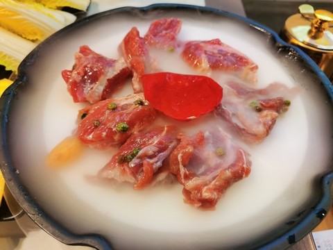 牛腩火鍋配菜