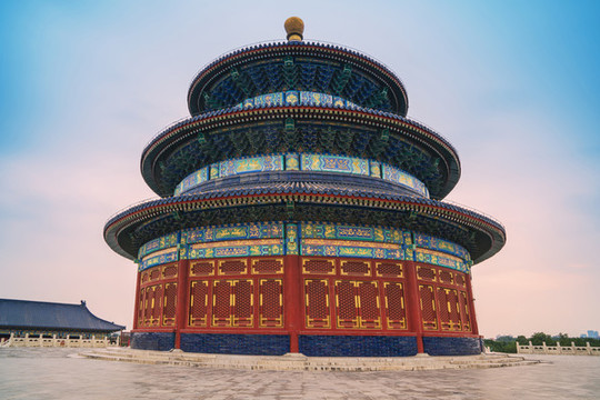 北京天壇公園歷史古建筑風(fēng)光