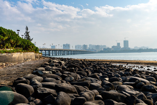 中國廣西防城港西灣海岸風(fēng)光
