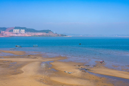 廣西北部灣防城港西灣海岸風(fēng)光