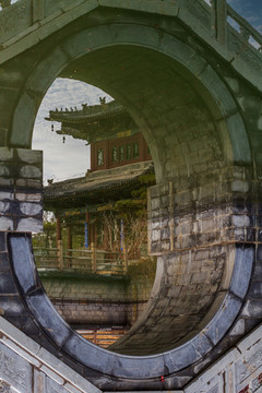 晉祠博物館景區(qū)風光