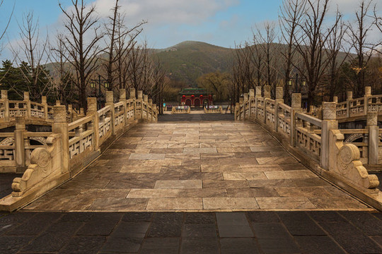 晉祠博物館景區(qū)風光
