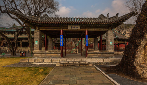晉祠博物館景區(qū)風光