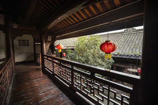 明清家居走廊