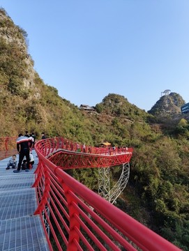 玻璃棧道