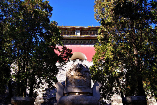 北京明十三陵之定陵