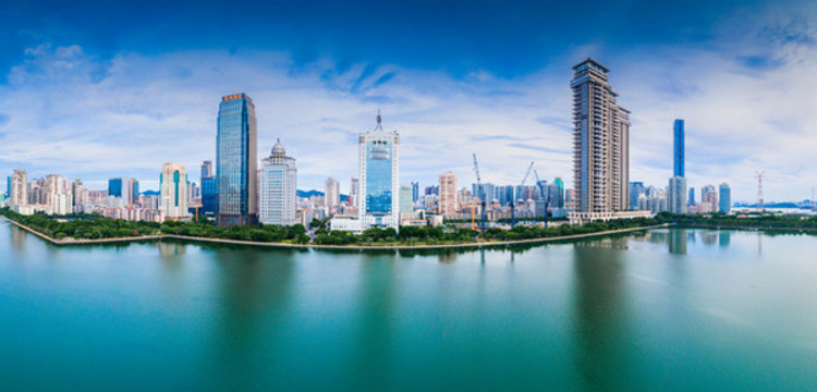 廈門白鷺洲公園城市風(fēng)光