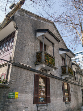 杭州五福里一弄石庫(kù)門建筑