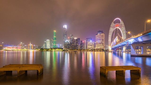 珠江新城夜景