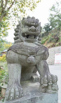 古代石頭獅子