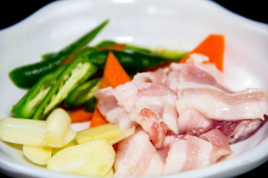 農(nóng)家菜小炒配料