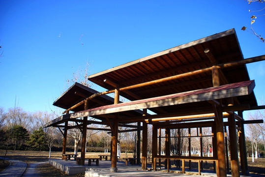 南囿秋風(fēng)之海子公園