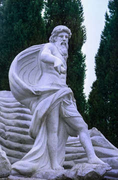 中國陜西西安世博園古希臘天神宙
