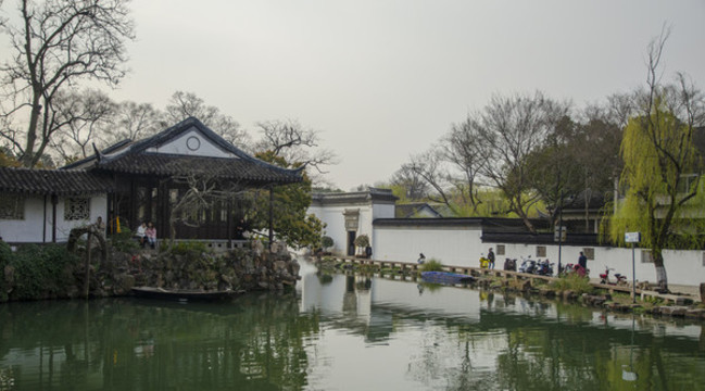 蘇州滄浪亭園林景觀