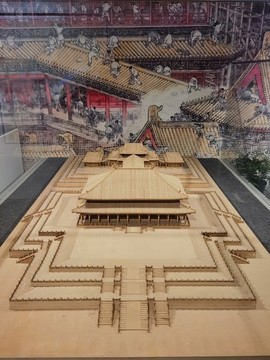 元大都宮殿復(fù)原模型