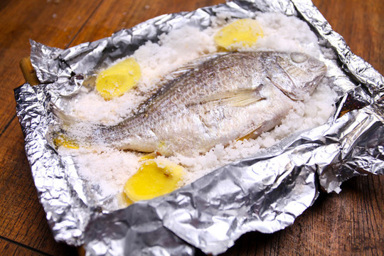 錫紙烤魚