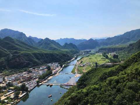 狼牙山河流風(fēng)景