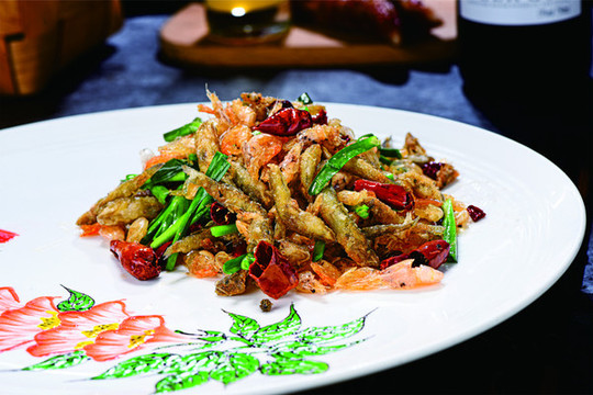 小魚炒蝦米