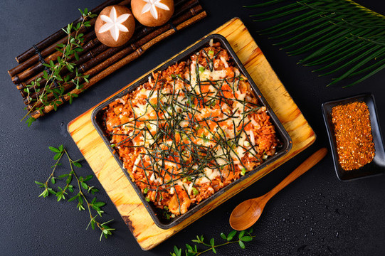韓式芝士泡菜飯