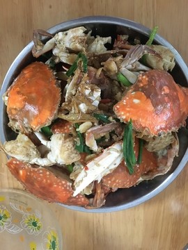 爆炒花蟹
