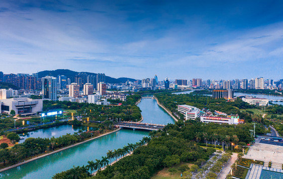 廈門白鷺洲公園夜景