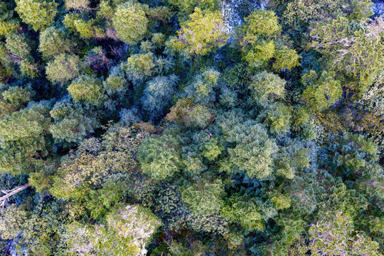 航拍涼山螺髻山