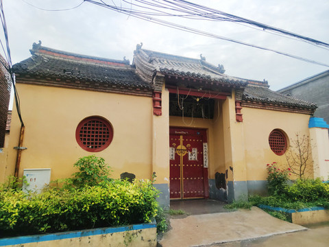 中式庭院門