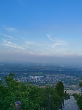 太原呼延村村莊和農(nóng)田