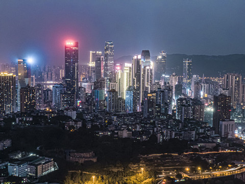 重慶渝中區(qū)夜景
