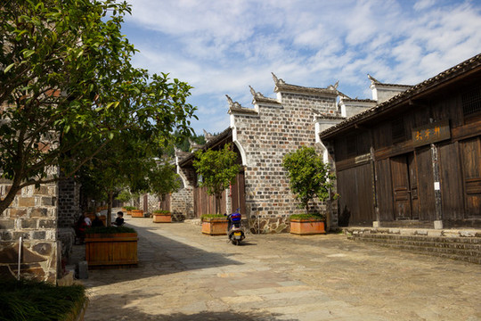重慶市巫山縣大昌古鎮(zhèn)街景