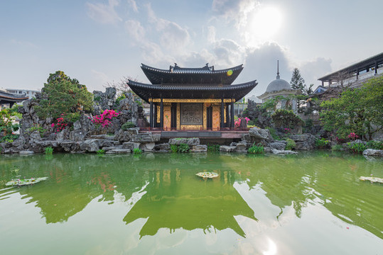粵劇藝術(shù)博物館的戲臺