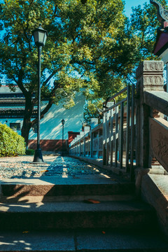 晴川閣石頭圍欄