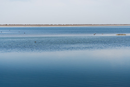 中國(guó)西部青海高原湖泊自然風(fēng)光