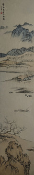仿古山水畫