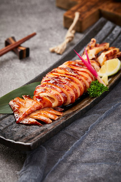 汁烤魷魚(yú)