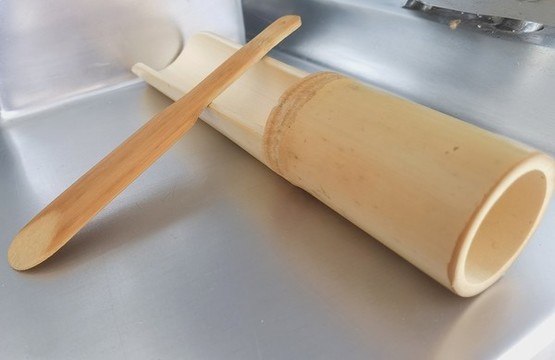 竹筒蝦滑