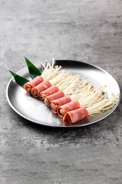 金針菇培根卷