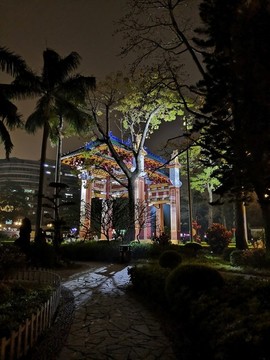 公園夜景
