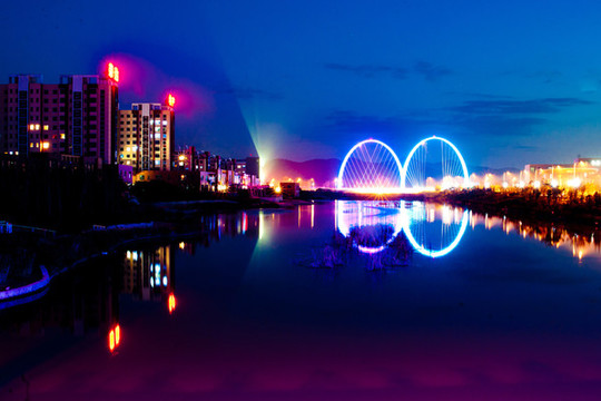 藥都夜景