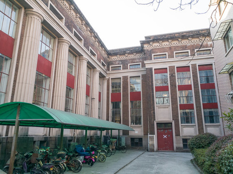 浙江圖書館舊址后面