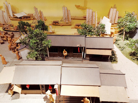 蚌埠碼頭老街場景